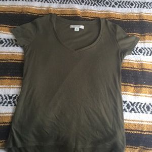 green olive shirt